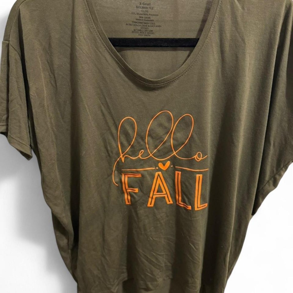 Hello Fall Dolman Top, XS